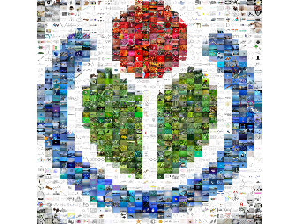  Wikimedia logo mosaic slide